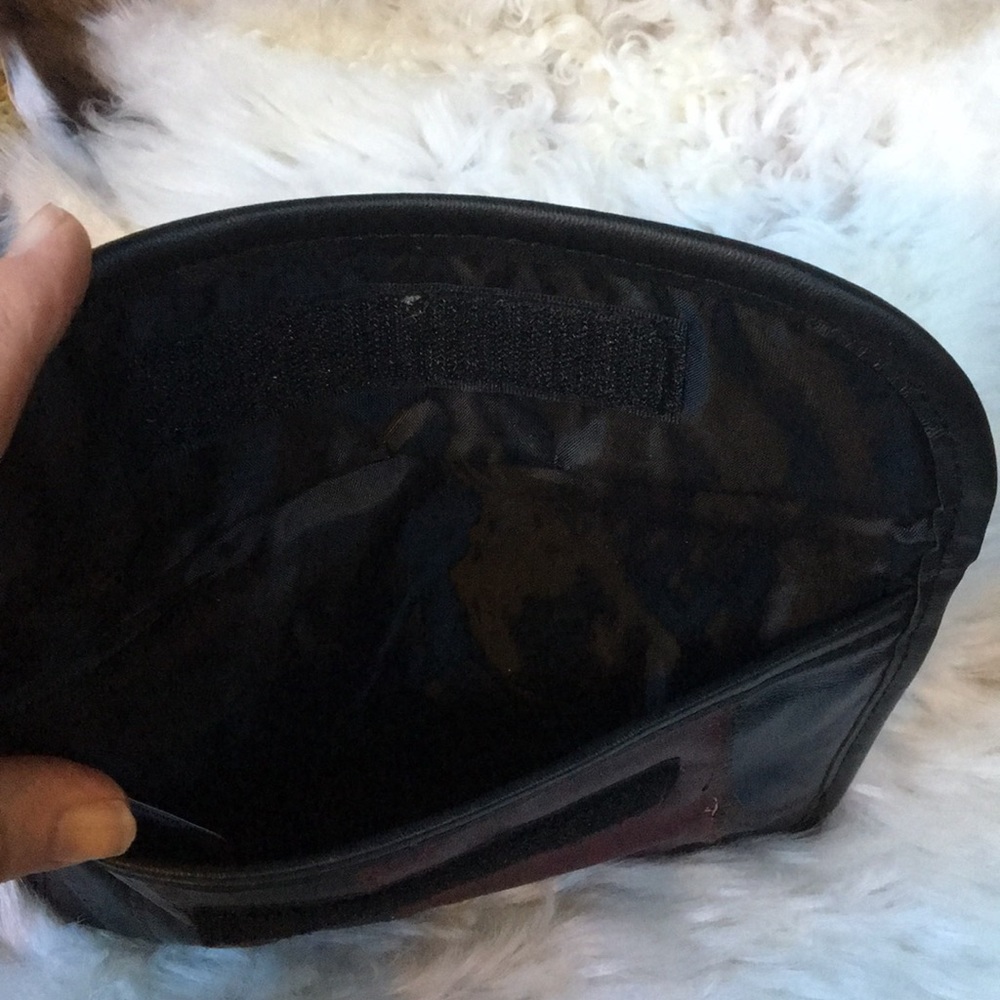 Unique Patchwork Leather Clutch Bag - image 4